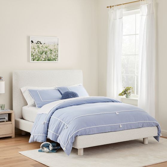 Cayman Upholstered Bed | Pottery Barn Teen