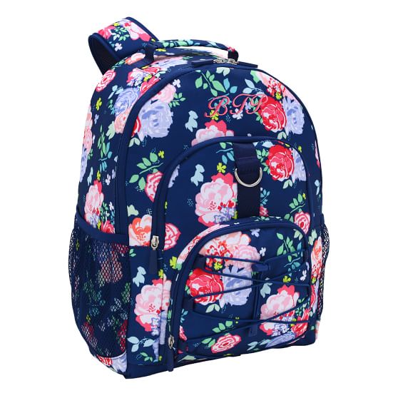 Gear-Up Garden Party Floral Navy Backpack | Pottery Barn Teen