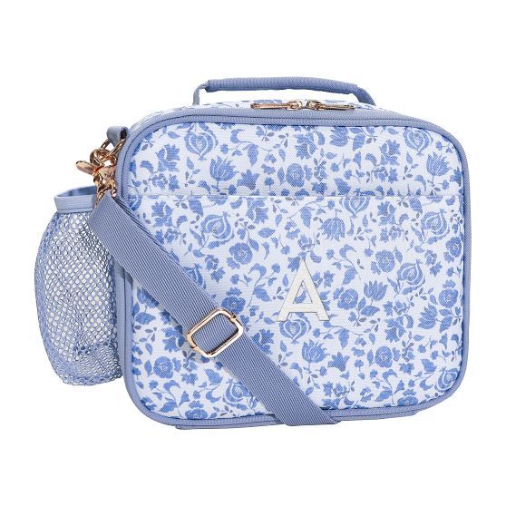 GearUp Blue Ditsy Cold Pack Lunch Box Pottery Barn Teen