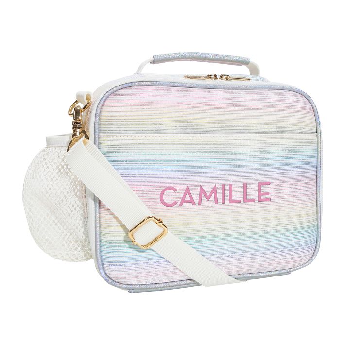 Gear-Up Metallic Ombre Stripes Cold Pack Lunch Box | Pottery Barn Teen