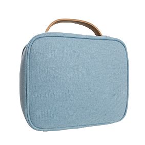 Northfield Solid Blue Crochet Cold Pack Lunch Box