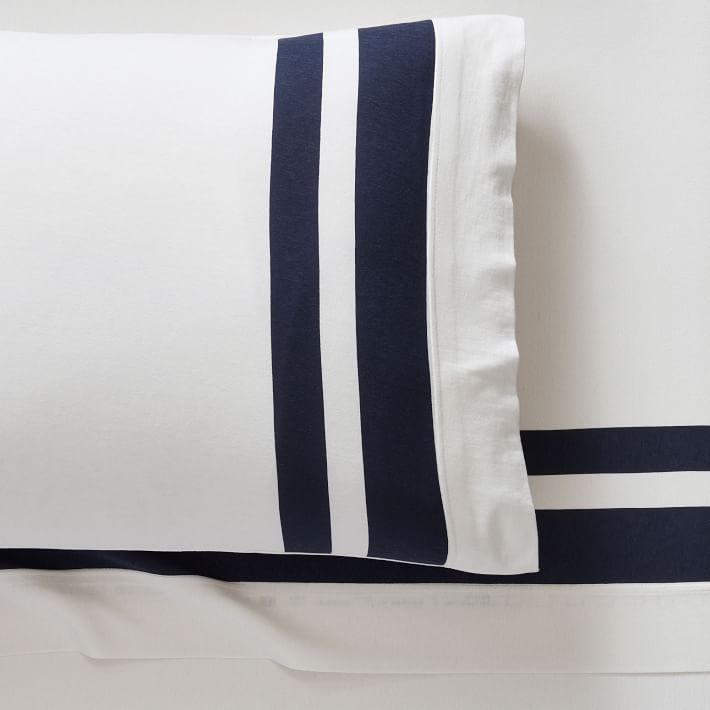 Varsity Stripe Organic Sheet Set