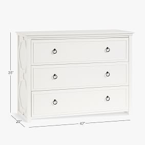 Evie 3-Drawer Wide Dresser