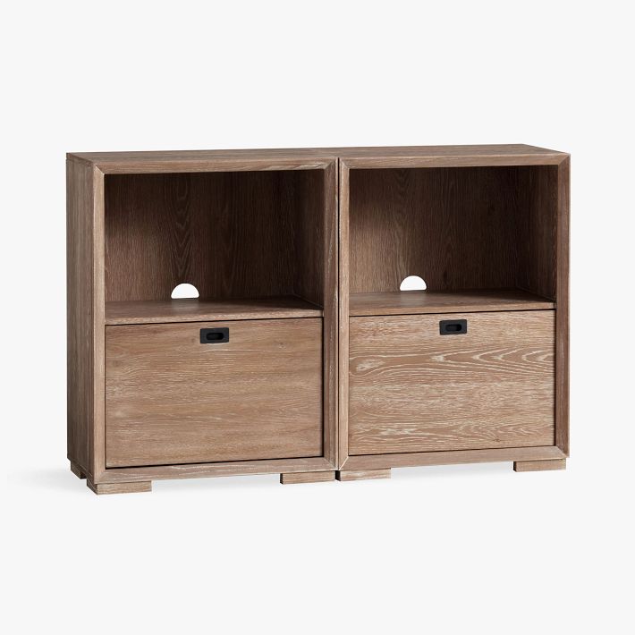 Callum 50&quot; Double 1-Drawer Storage Cabinet