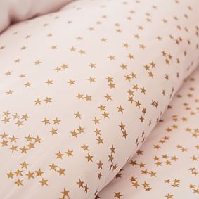 Monique Lhuillier Metallic Stardust Duvet Cover