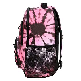 Gear-Up  Santa Cruz Tie-Dye Backpack, Pink/Black