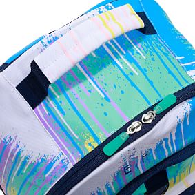 Gear-Up Drip Painting Blue Glow-in-the-Dark  Backpack