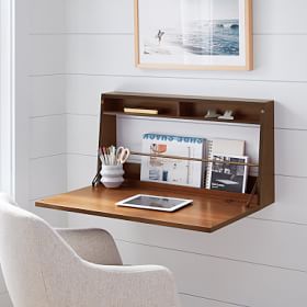 Sawyer Slim Wall Desk | Pottery Barn Teen