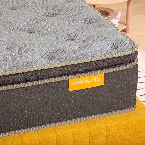 Simmons® Deep Sleep Pillow Top Mattress Pottery Barn Teen