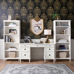 Colette Smart&#8482; Storage Desk &amp; Bookshelf Set