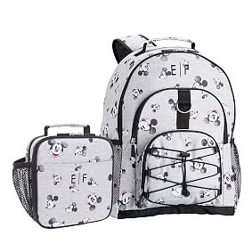 Gear-Up Disney Mickey Mouse  Backpack &amp; Classic Lunch Box Bundle, Set of 2