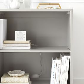 Blaire 2-Shelf Low Bookcase, Set of 3 (75&quot;)