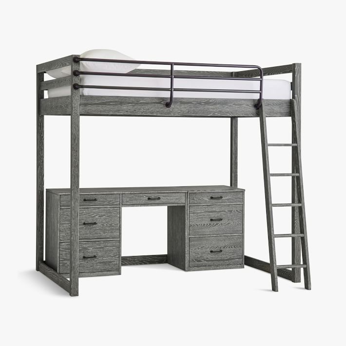 Waverly Loft &amp; Storage Desk Set