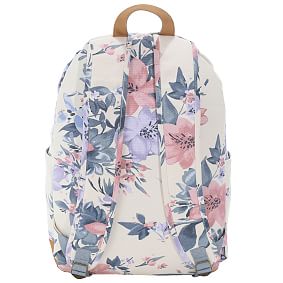 Northfield White Double Bloom Recycled Backpacks