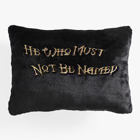 Harry Potter He Who Must Not Be Named Pillow Pottery Barn Teen