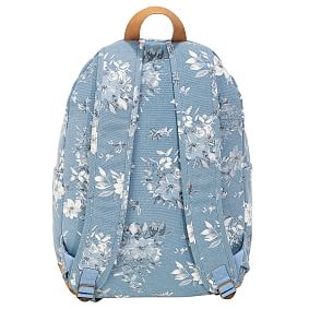Northfield Light Blue Camilla Floral Recycled Backpacks