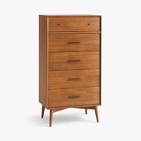 west elm x pbt Mid-Century Tall Chest of Drawers (27&quot;)