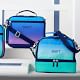 Video 1 for Gear-Up Ombre Dual Compartment Lunch Box