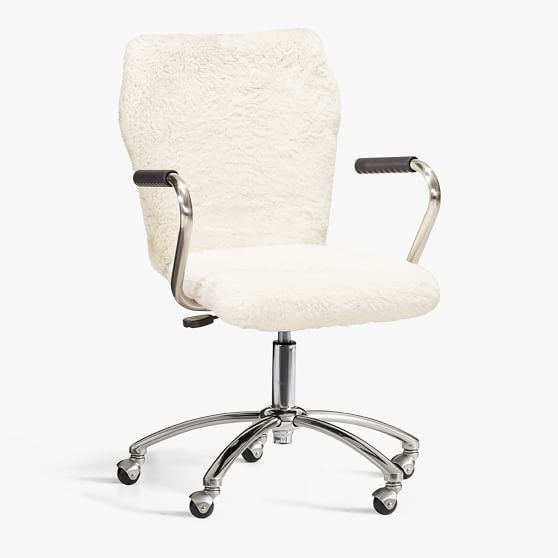 Ivory Sherpa Chair Pottery Barn Teen