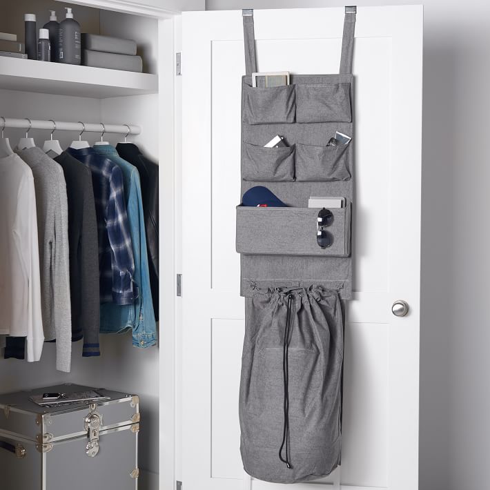 Over-The-Door Organizer With Laundry Hamper | Pottery Barn Teen