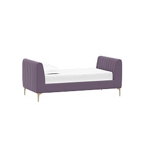 Avalon Lounge Daybed, Single, Luxe Velvet Fig