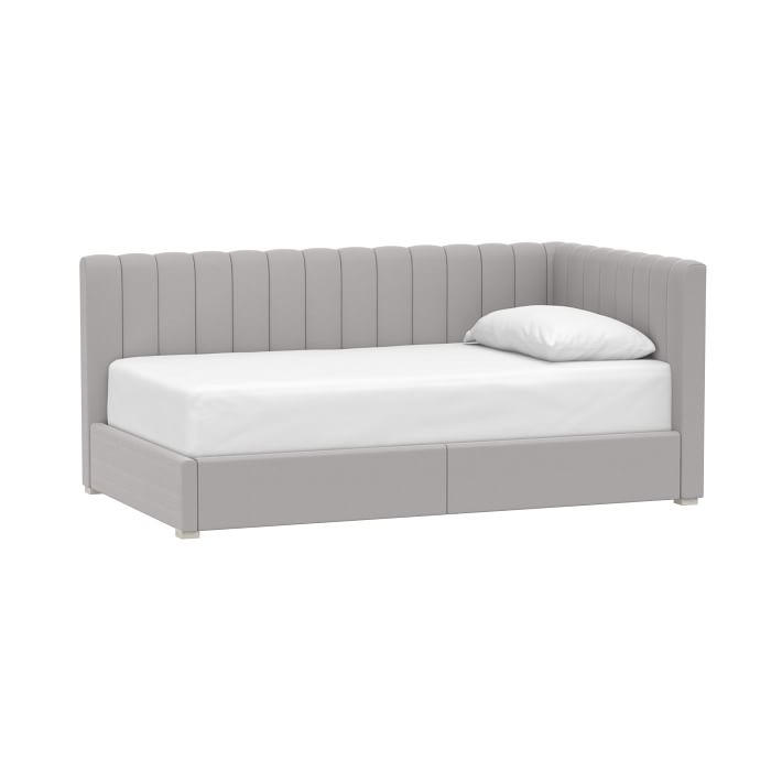 Avalon Upholstered Corner Storage Bed - Teen Furniture