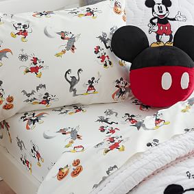 Disney Mickey Mouse Organic Halloween Sheet Set