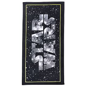 <em>Star Wars</em>&#8482; Galaxy Logo Beach Towel