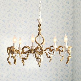 LoveShackFancy Bow Chandelier