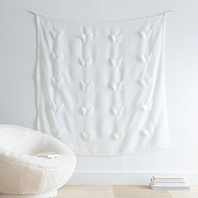 3D Butterfly Tapestry