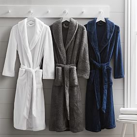 Classic Long Robe - Classic Navy