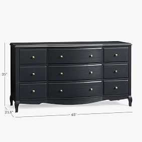 Emily &amp; Meritt Lilac 9-Drawer Wide Dresser