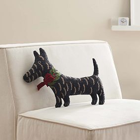 Jolly Scottie Pillow