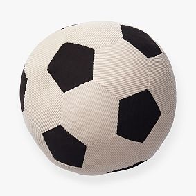 Soccer Ball Shaped Pillow