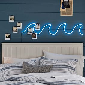 Wave Neon LED Wall Light