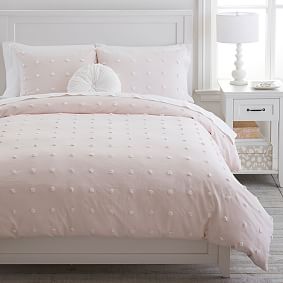 Tufted Dot Duvet Cover