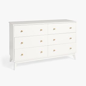 Keaton Wide Dresser, Simply White