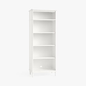 Colette Tower Bookcase, Simply White