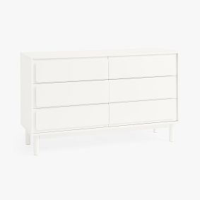 Tilden Wide Dresser, Simply White