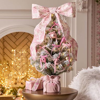 LoveShackFancy Decorated Mini Tree 2 Ft. Pottery Barn Teen