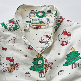 Hello Kitty&#174; Christmas Loose Fit Organic Pajama Set