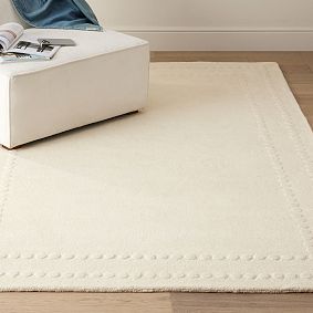 Pearl Dot Border Rug