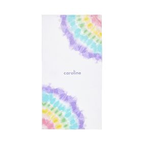 Tie-Dye Corner Beach Towel