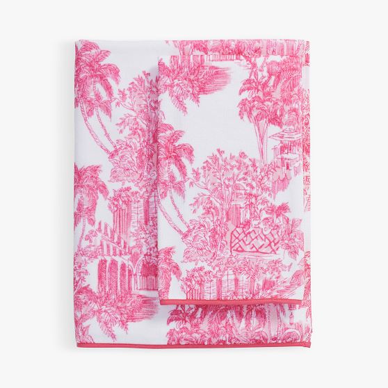 Lilly Pulitzer Towel Tote Bag - 40"x70" Beach Towel With Terrycloth Tote & Pockets, Let's Go Bananas Print - View #2
