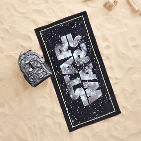 <em>Star Wars</em>&#8482; Galaxy Logo Beach Towel