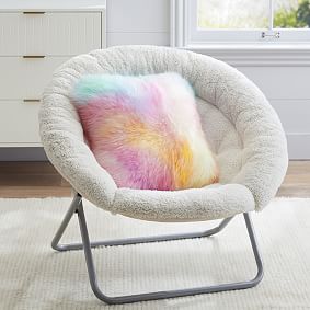 Sheepskin Tie-Dye Pillow Cover