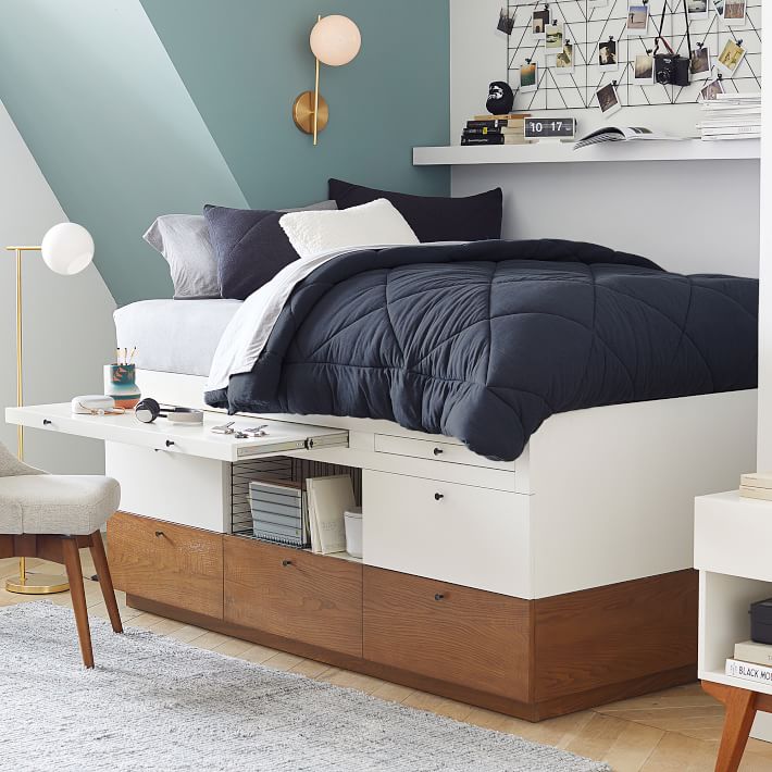 west elm x pbt Modern Captain's Bed