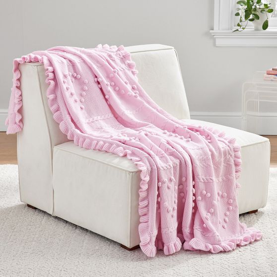 LoveShackFancy Calantha Throw | Pottery Barn Teen