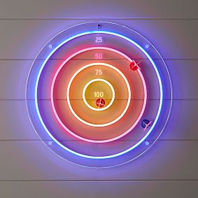 Neon Dart Board