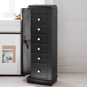 Emily &amp; Meritt Regency Floor-Standing Jewellery Armoire